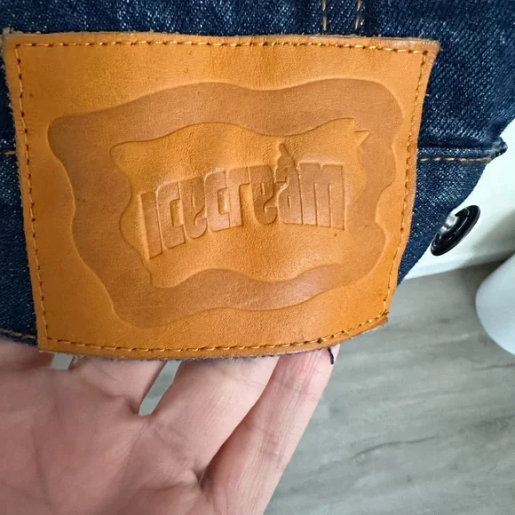 ICECREAM RUNNING DOG CLASSIC DENIM JACKET BBC ICE CREAM - Picture 2 of 6